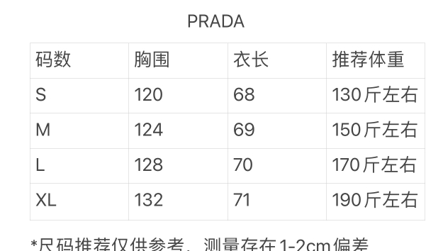 Prada New Jacket Size S-XL