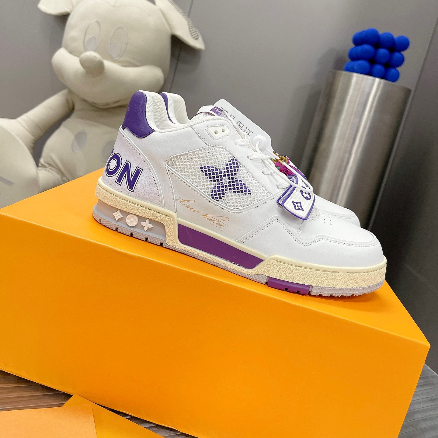 Louis Vuitton LV Trainer Velcro Strap Sneaker Size 36-46