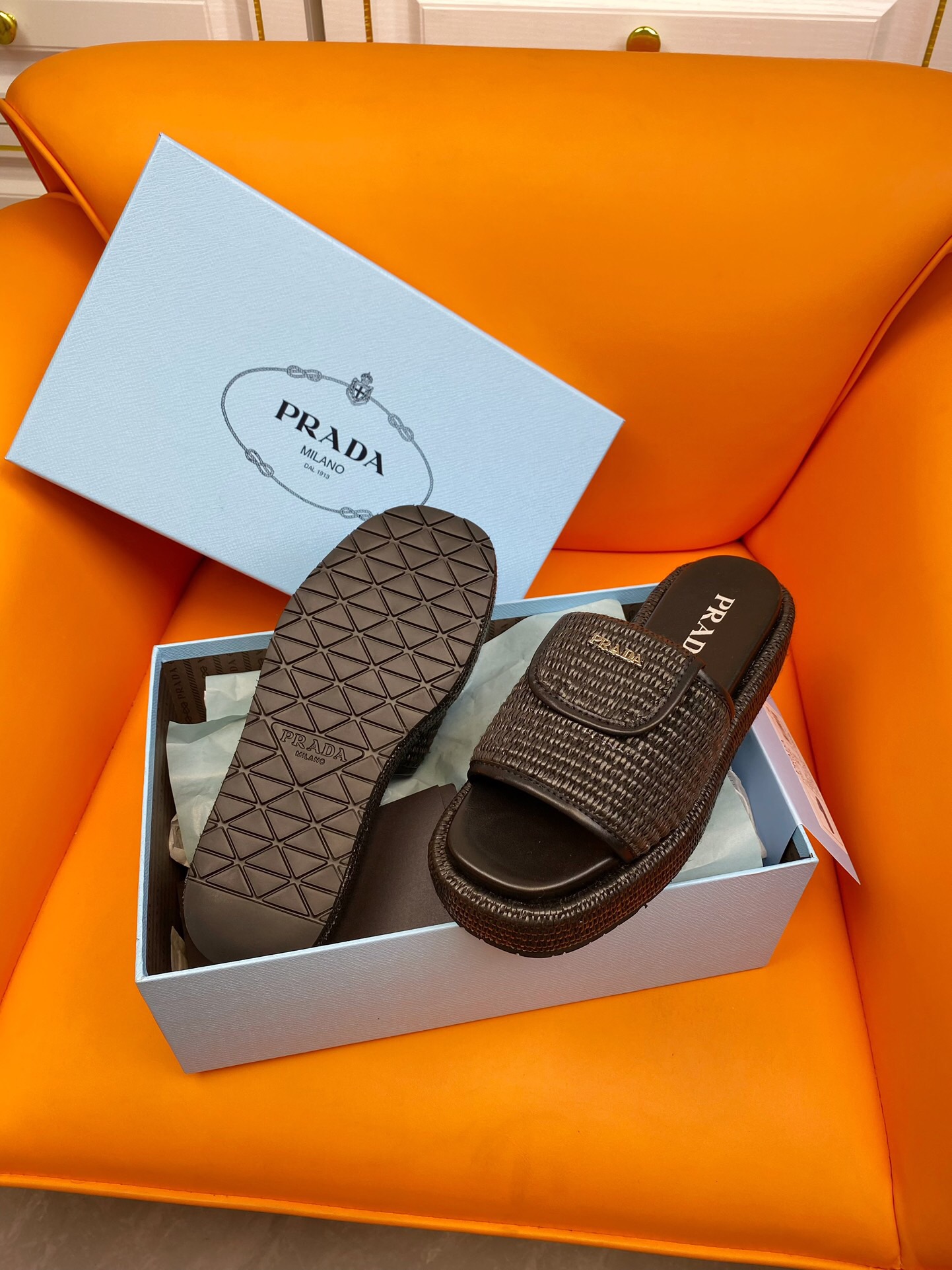 Prada 2024 New Monolith sandals Size 36-40