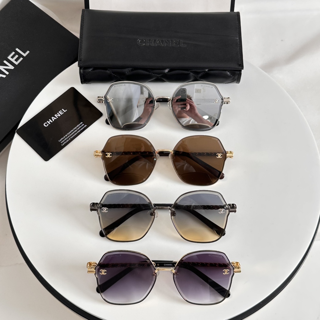 Chanel Sunglasses 4-Color