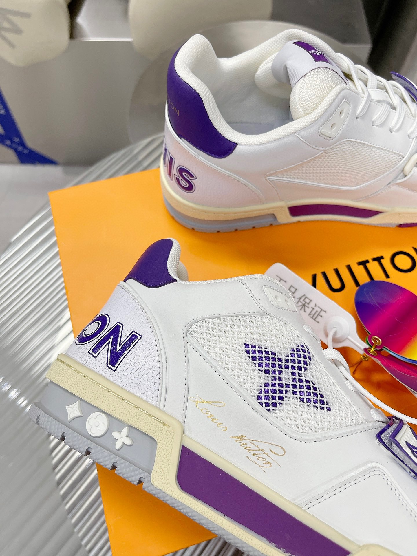 Louis Vuitton LV Trainer Velcro Strap Sneaker Size 36-46