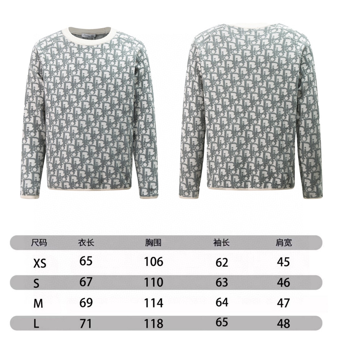 Dior New Sweatshirt Knitwear Size S-XL