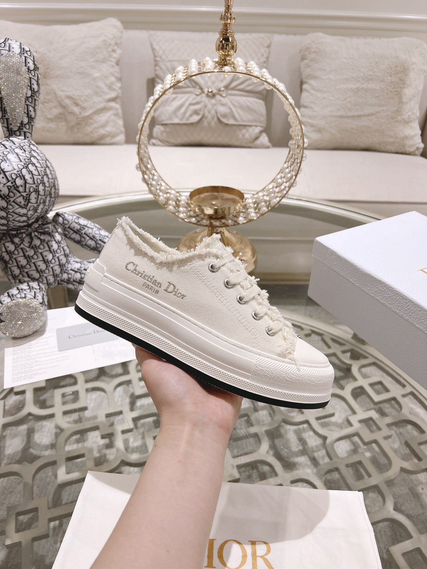 Dior Walk'N'Dior Plateau Sneaker Size 36-41