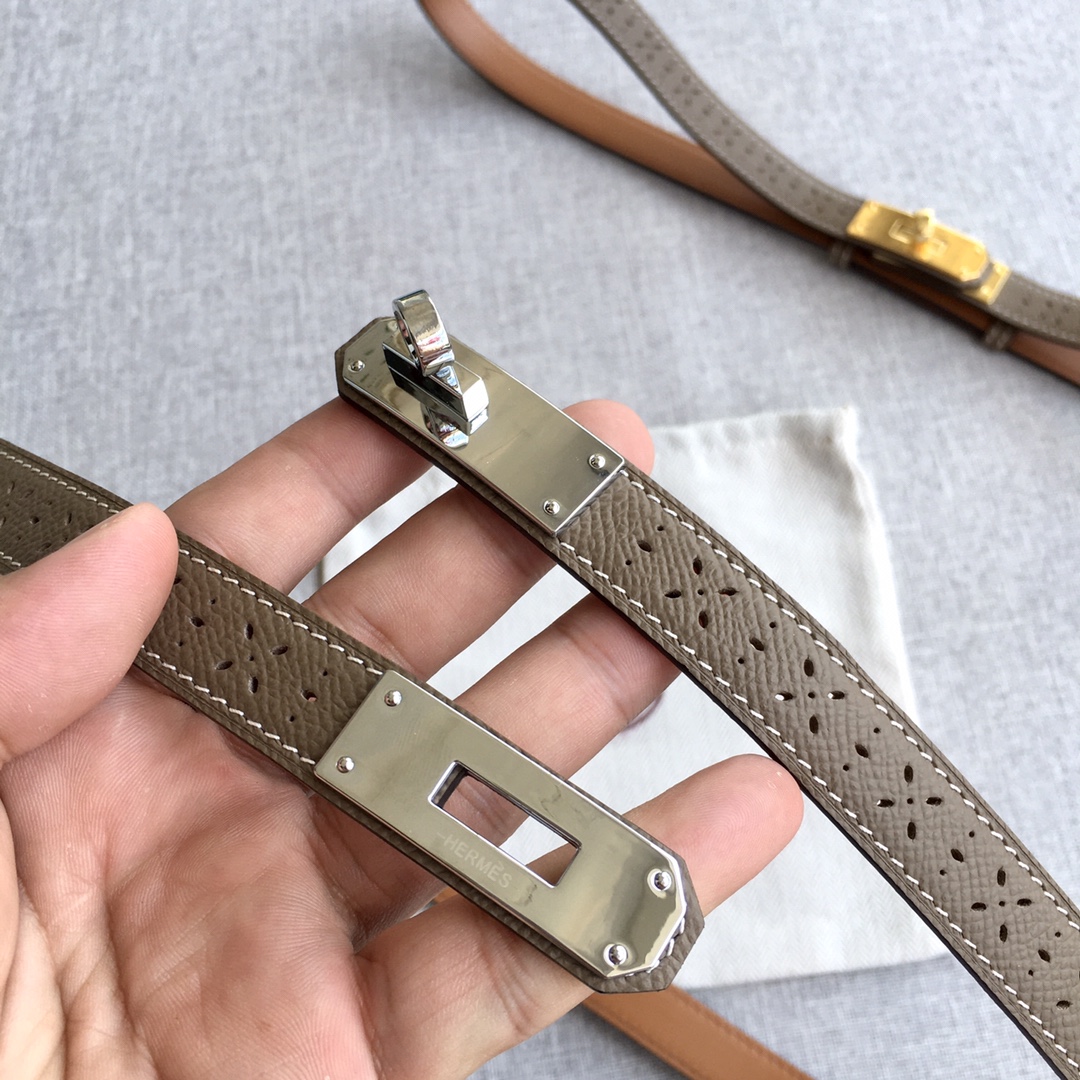 Hermes Kelly Women Belt Width 1.8cm