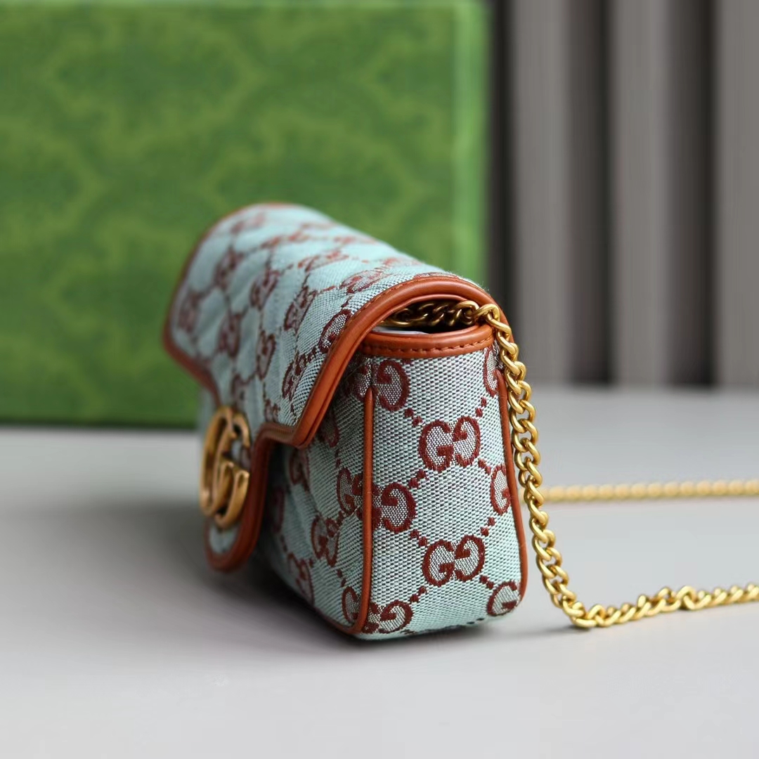 Gucci GG Ultra mini shoulder bag Shoulder Bags for Women Size 16.5*9.5*4.5cm