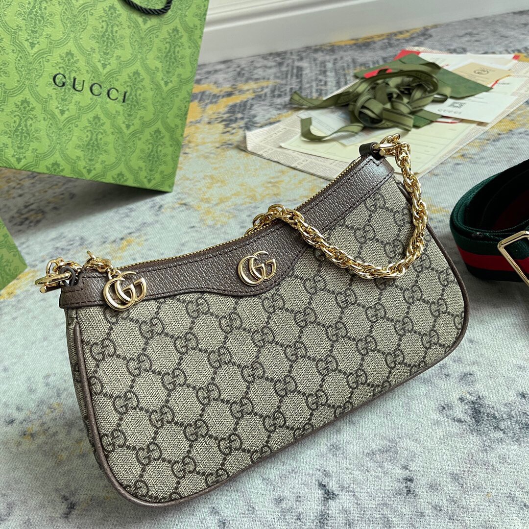 Gucci GG Ophidia GG Handbag for Women Size 25*15*6cm