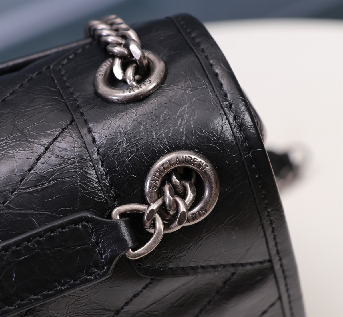 YSL Niki Women Shoulder Bags Size 32*23*9cm