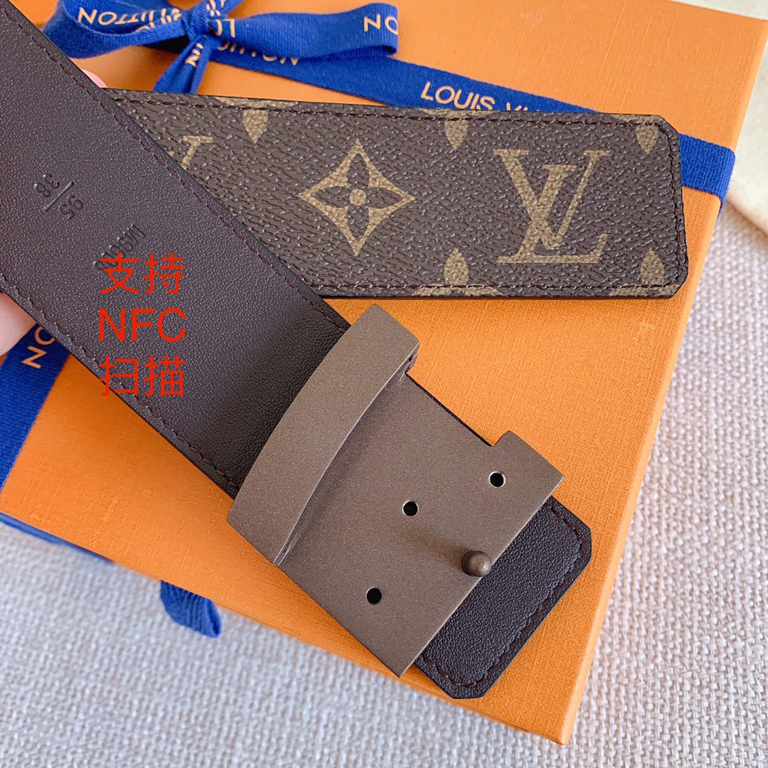 Louis Vuitton Men Belt Width 4cm