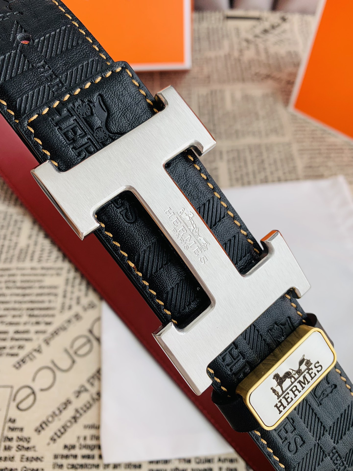 Hermes Men Belt Width 3.8cm