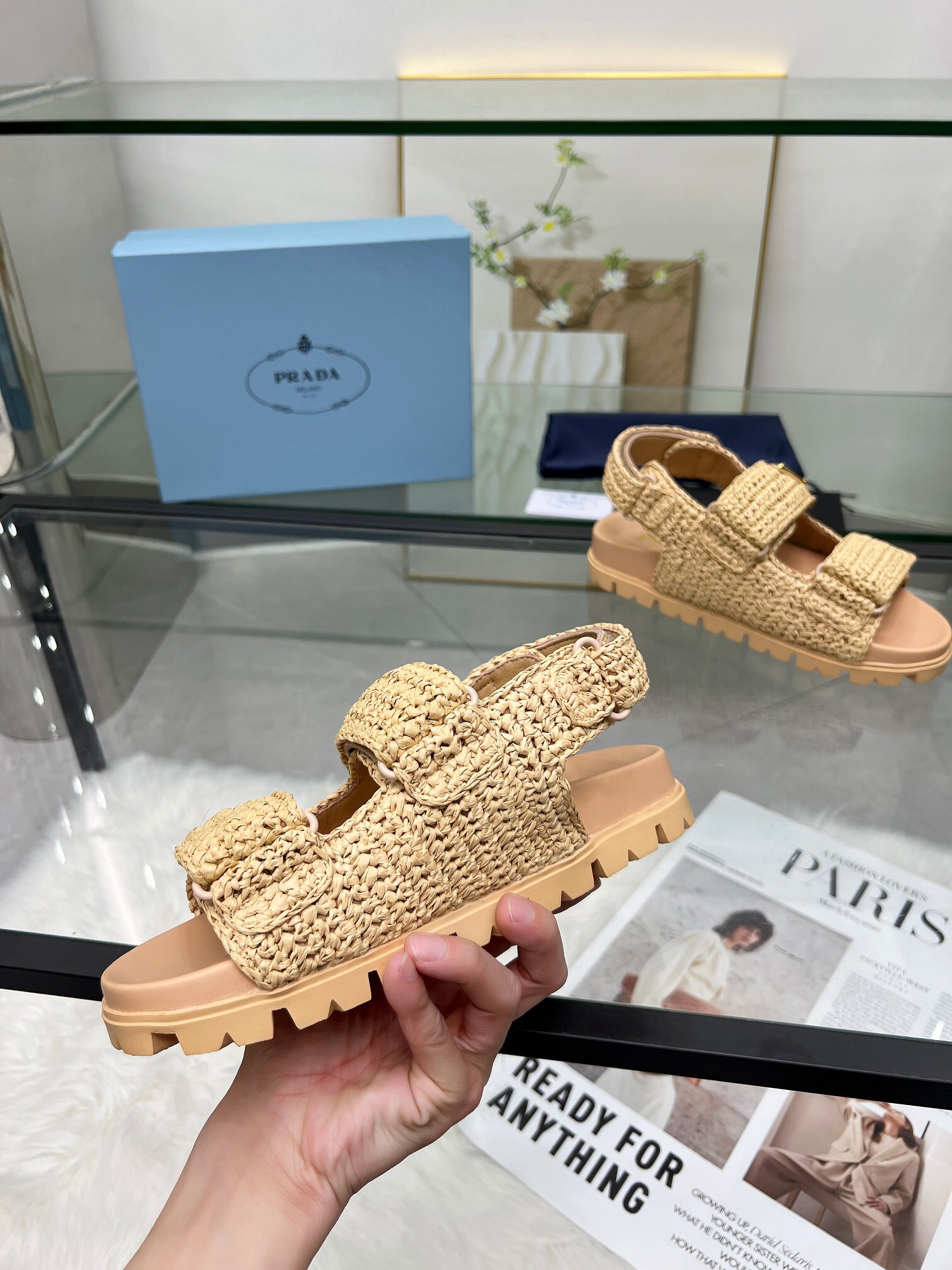 Prada 2024 New Monolith sandals Size 36-41