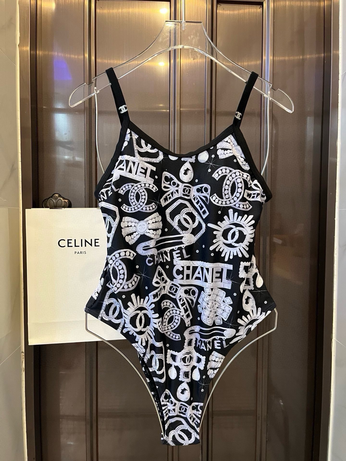 Chanel Swimsuit Size S-XL