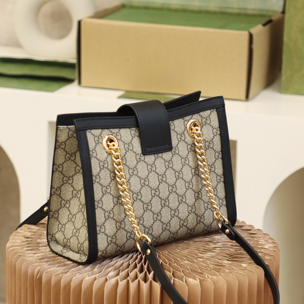 Gucci GG Supreme Padlock Women Shoulder Bags Size 26*18*10cm