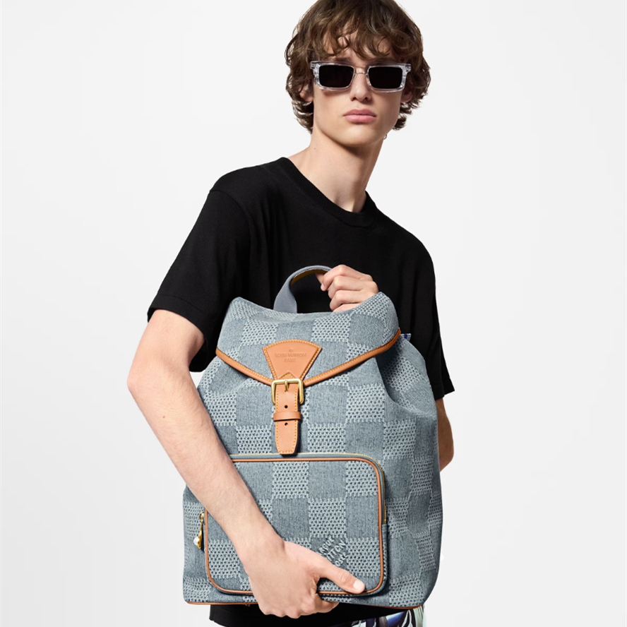 Louis Vuitton N40708 Montsouris Backpack Size 32*40*19cm