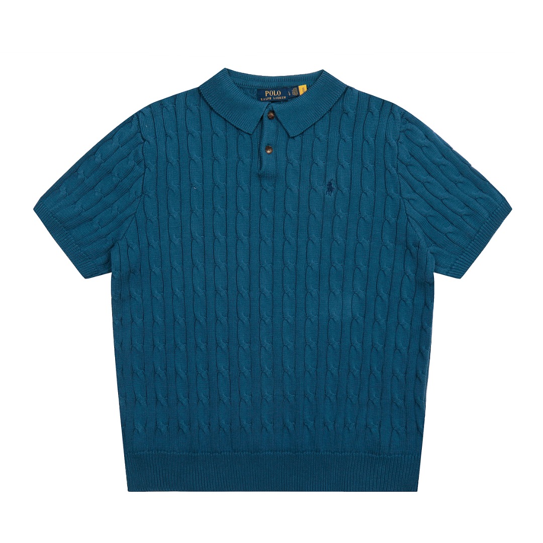 Ralph Lauren Men Knitted Polo Shirt Size S-XL