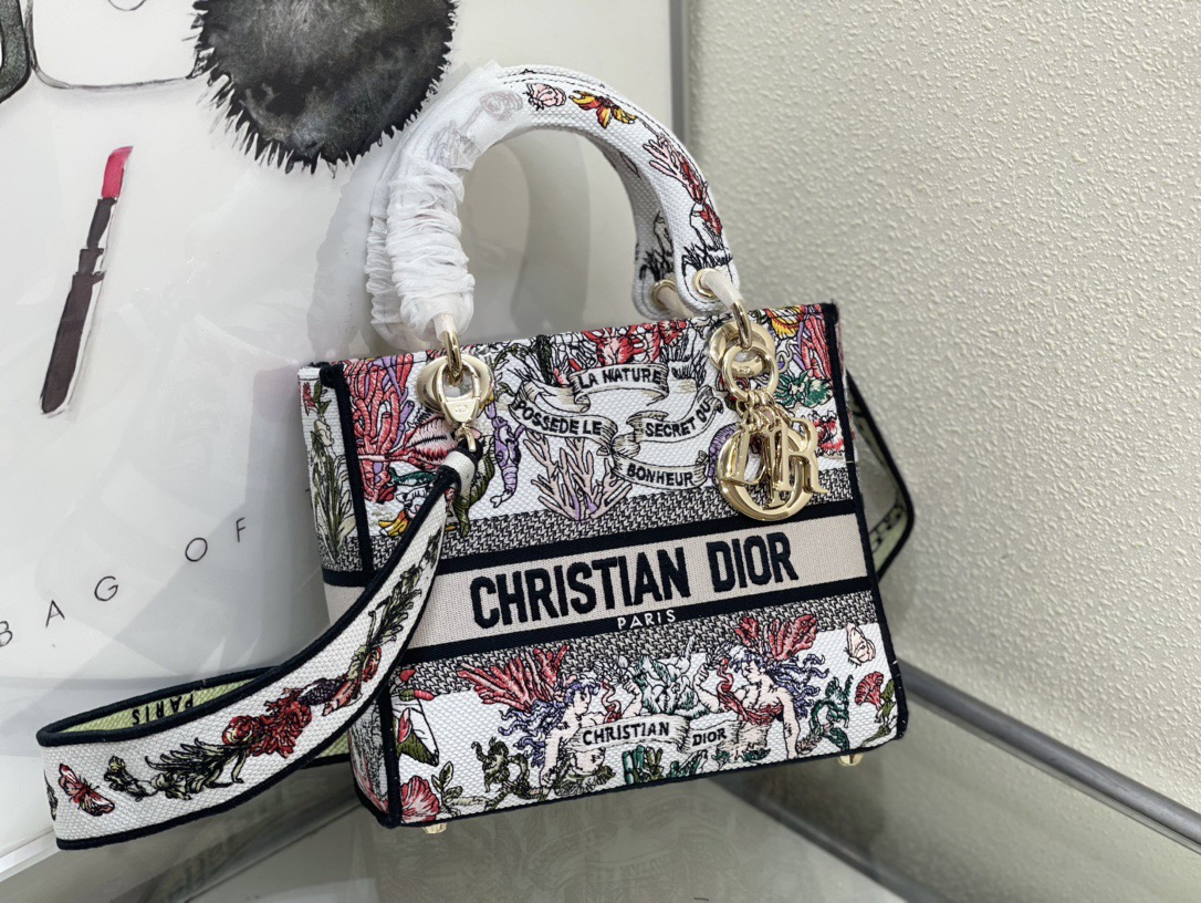 Dior Lady Women Shoulder Bags 24*20*11cm