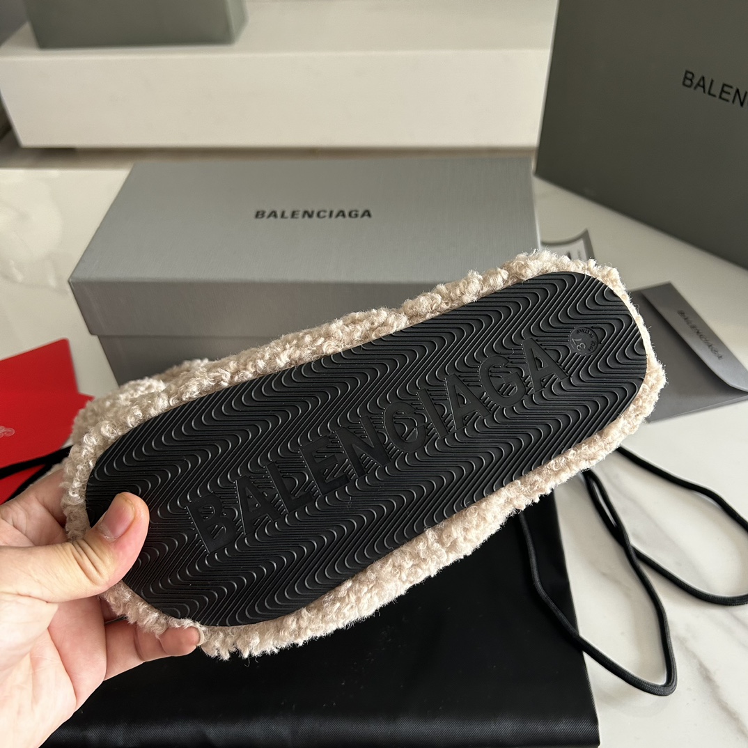 Balenciaga 23FW New Winter Slippers Size 35-41
