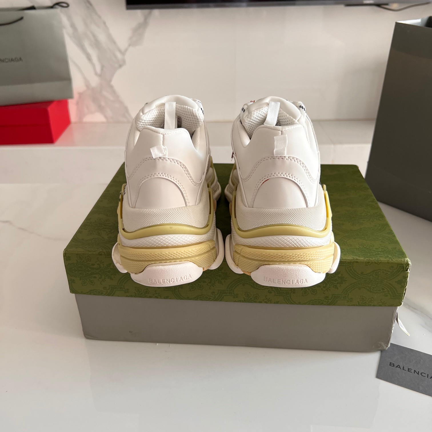 Balenciaga & Gucci Triple S Sneaker Unisex Size 35-45