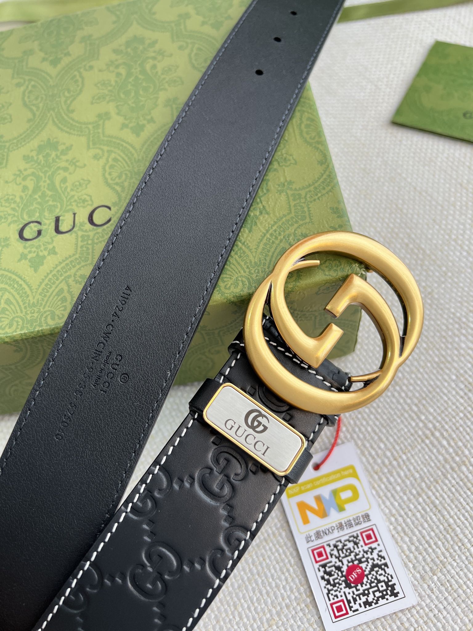 Gucci Men Belt Width 3.8cm