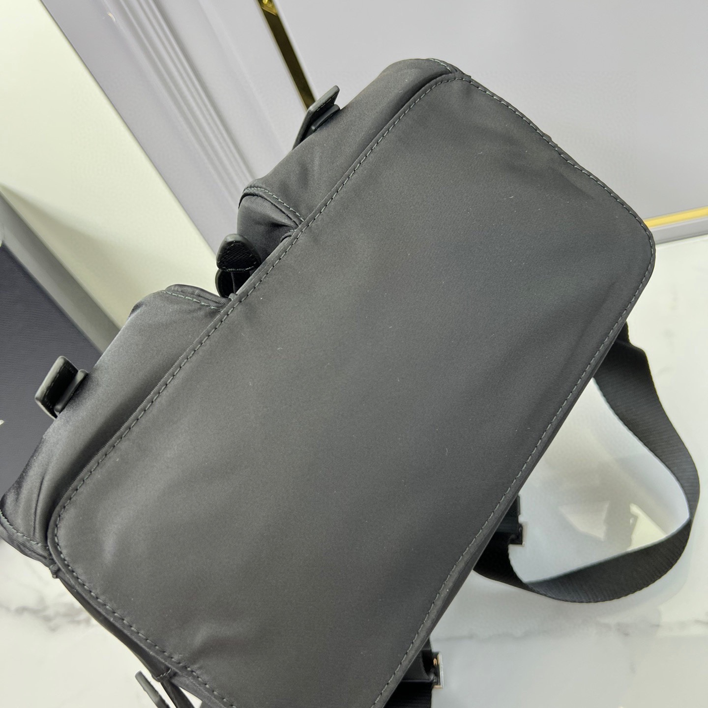 Prada 1BZ677 Re-Nylon Backpack Size 28*23.5*12cm