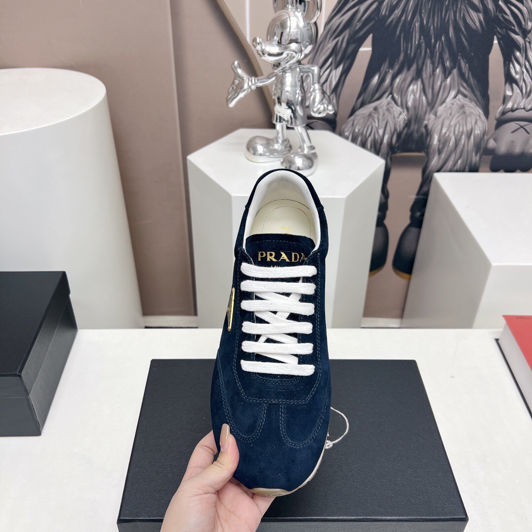 Prada Rank Suede Sports Shoes Size 39-45