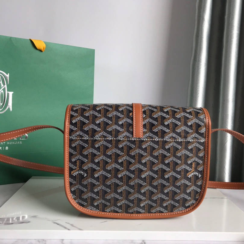 Goyard Belvedere Shoulder Bags for Men Size 22*16*7cm