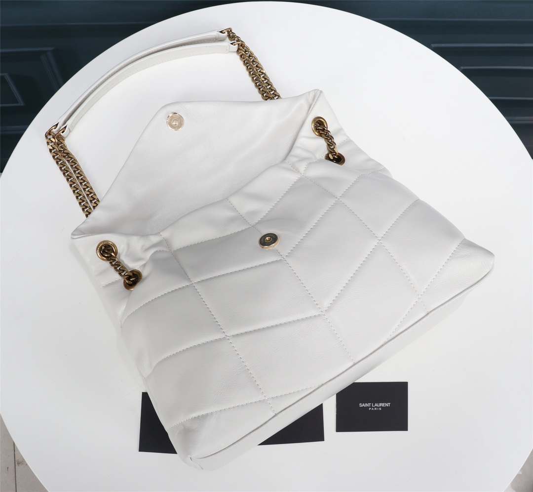 YSL Lou Lou Puffer Women Shoulder Bags Size 35*23*13cm