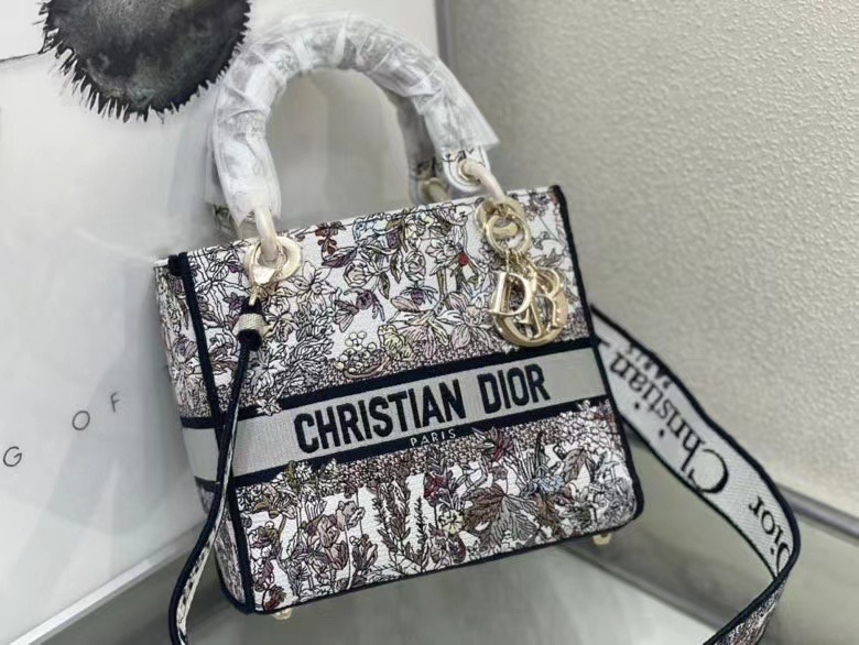 Dior Lady Women Shoulder Bags 24*20*11cm