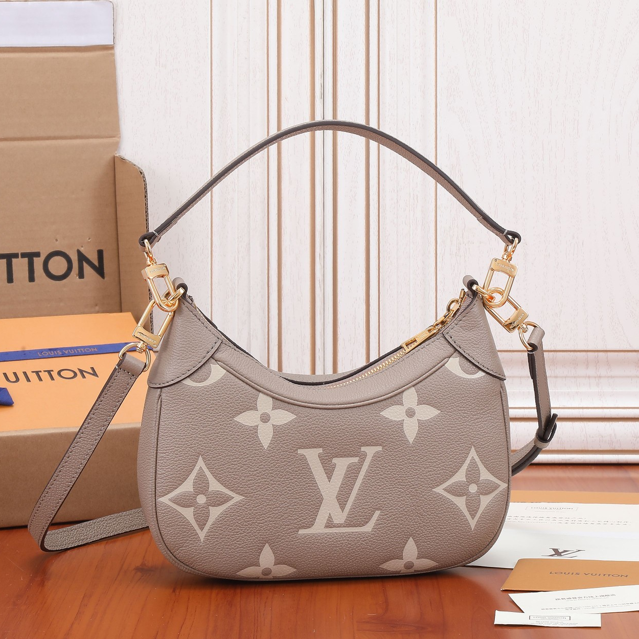 Louis Vuitton M46112 Bagatelle Women Bags Size 22*14*9cm