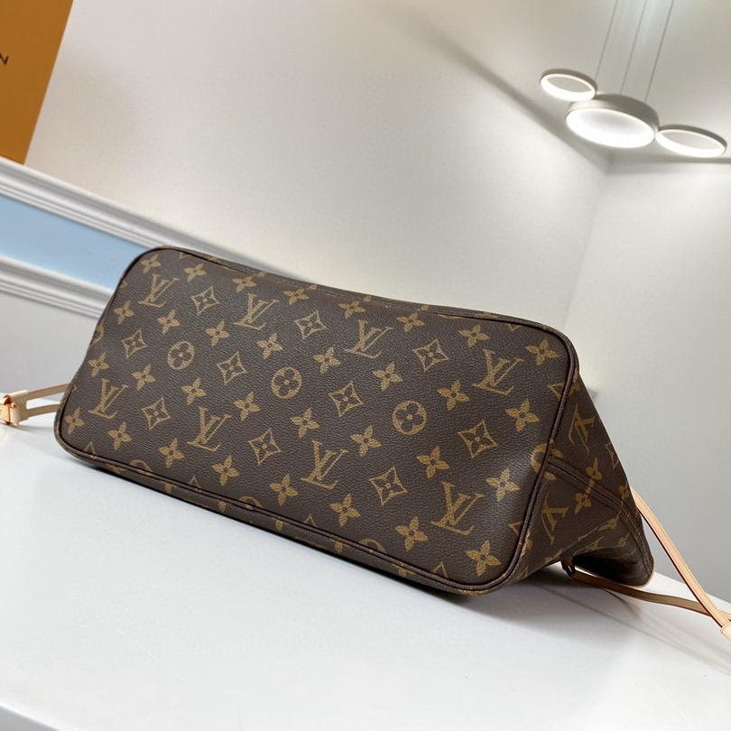 Louis Vuitton M40990 Neverfull Women Bags Brown Size 32*29*17cm