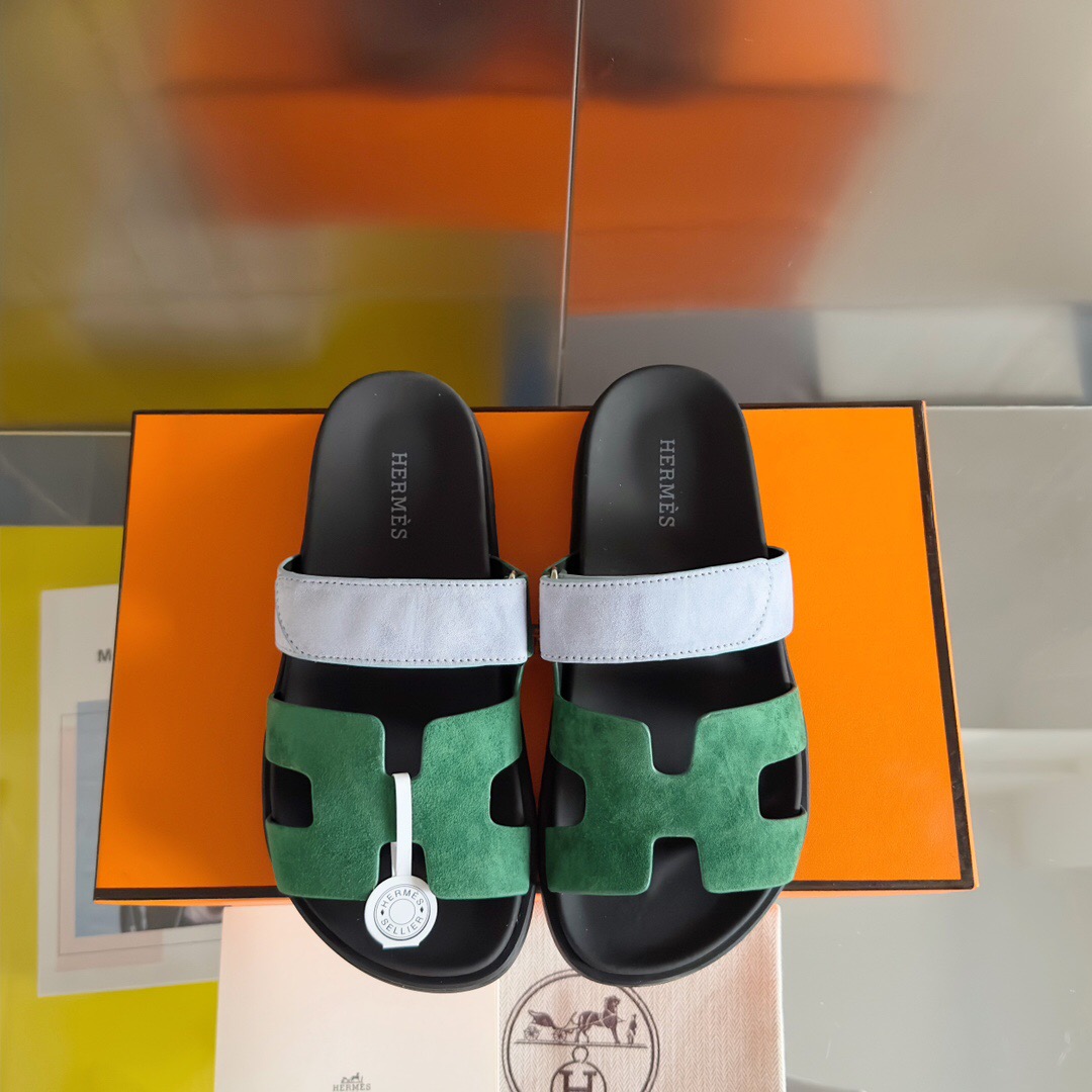 Hermes chypre Slippers Size 36-45