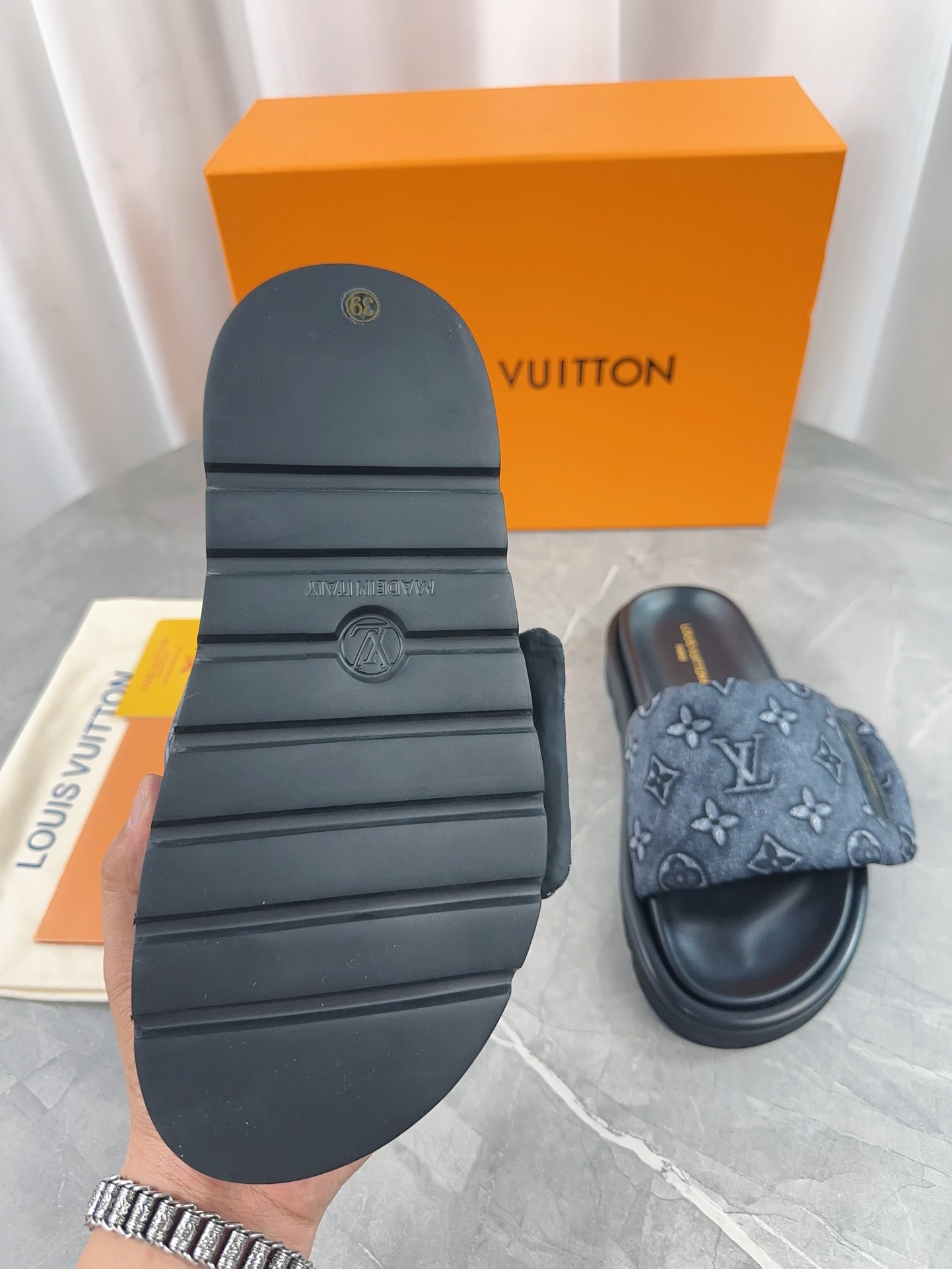 Louis Vuitton 2024ss Pool Pillow Comfort Slippers Size 36-45