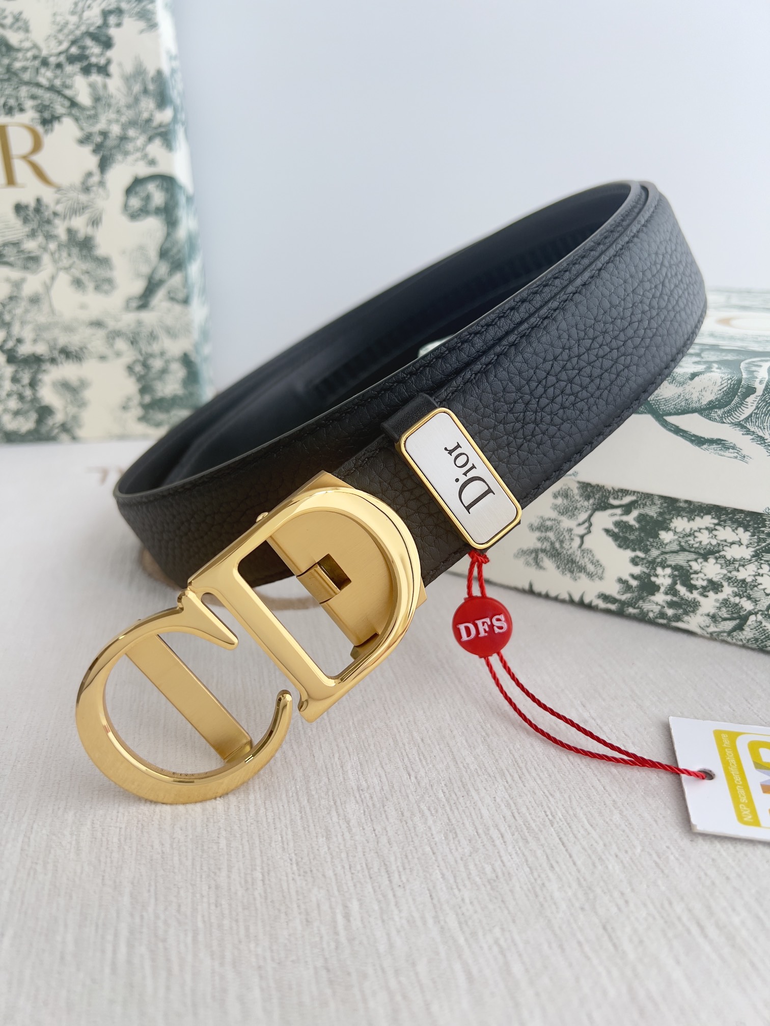 Dior Men Belt Width 3.5cm