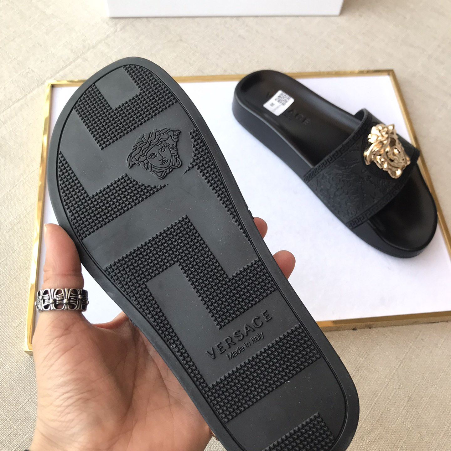 Versace Mens Women Sandals Gr. 36-46