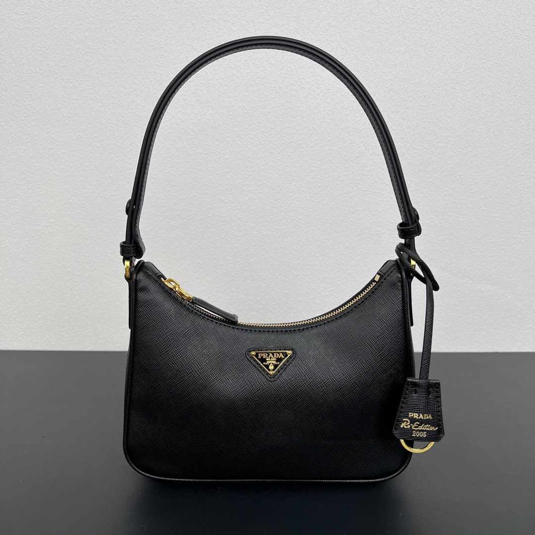 Prada 1BC204 Saffiano Leather Shoulder Bags Size 22*18*6cm