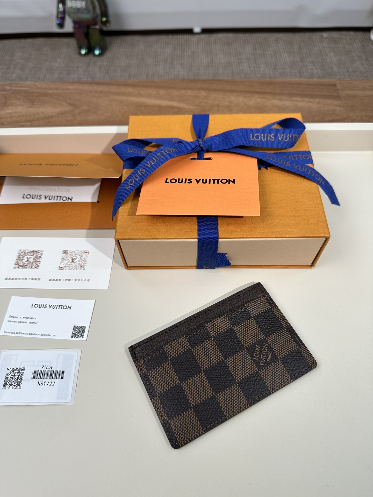 Louis Vuitton Card Holder Size 11*7cm M61733 M61722