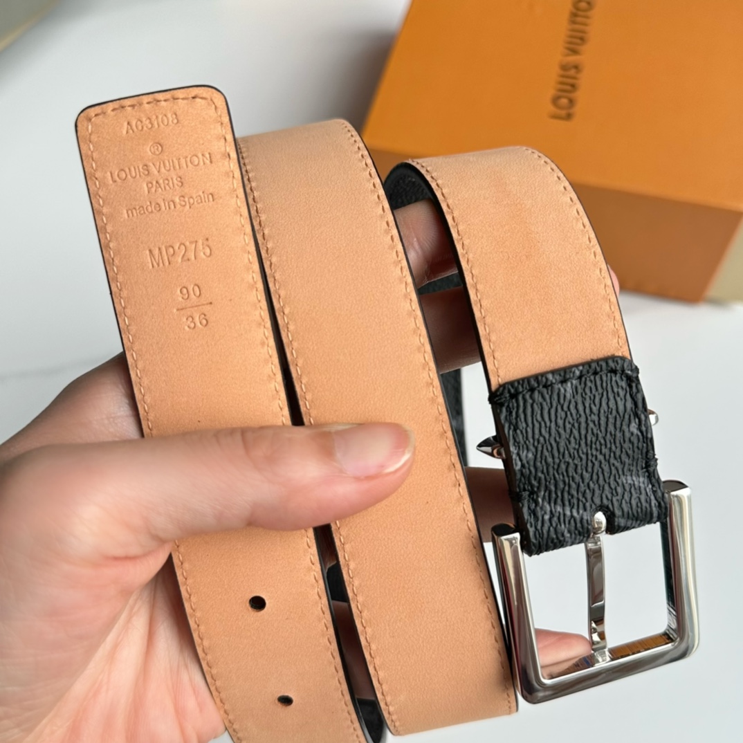 Louis Vuitton Women Belt Width 3cm