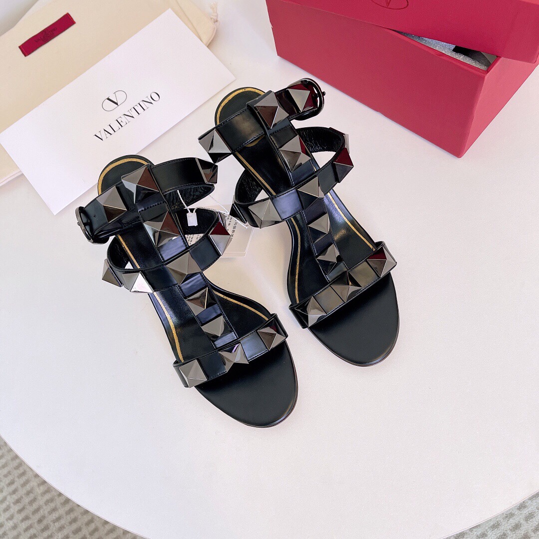 Valentino Roman Stud Calfskin Pumps Size 35-41 6-Color