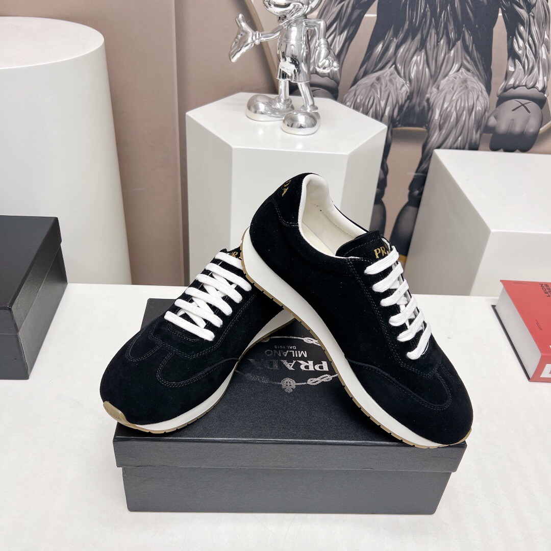 Prada Rank Suede Sports Shoes Size 39-45