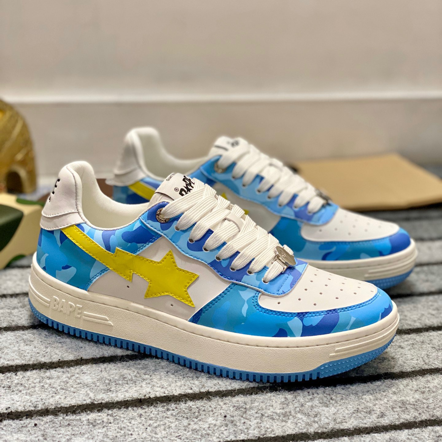 Bape SK8 STA Sneaker Size 36-45   5-Color