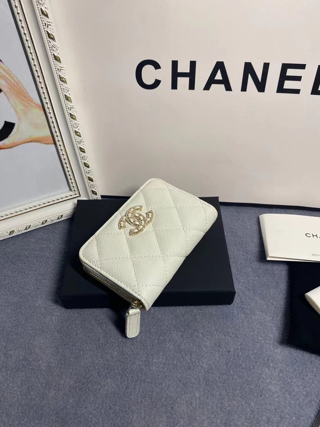 Chanel Card Holder Size 11*7*2cm