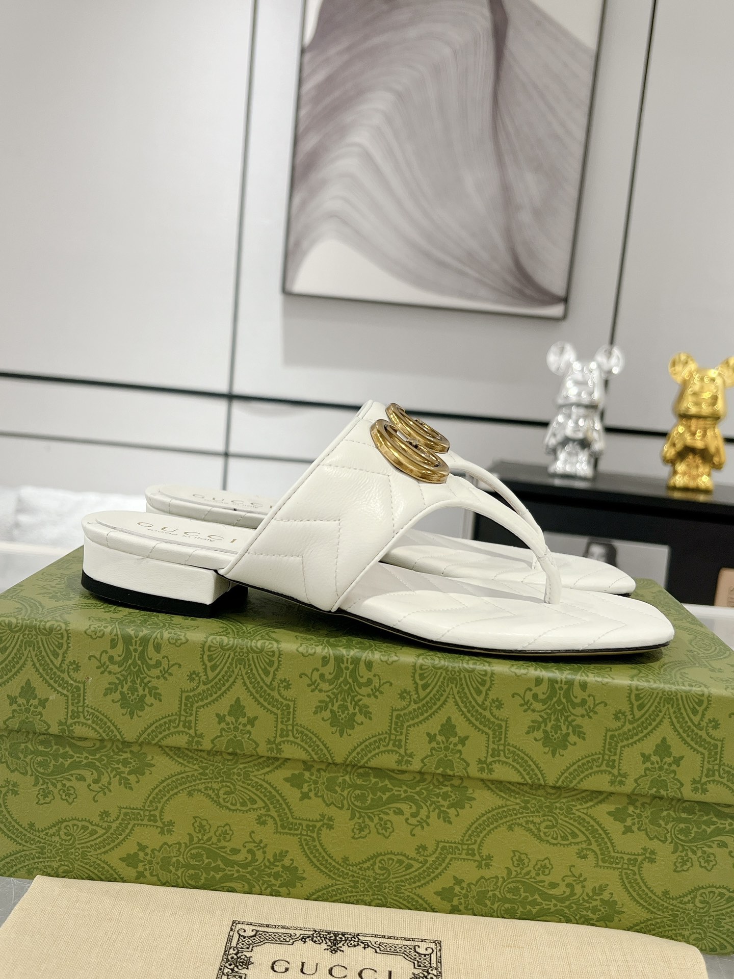 Gucci GG Marmont Slippers Size 36-41