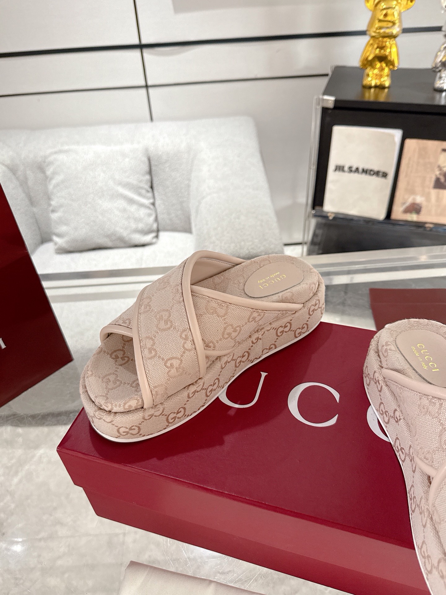 Gucci Platform Sandal Slippers Size 36-44