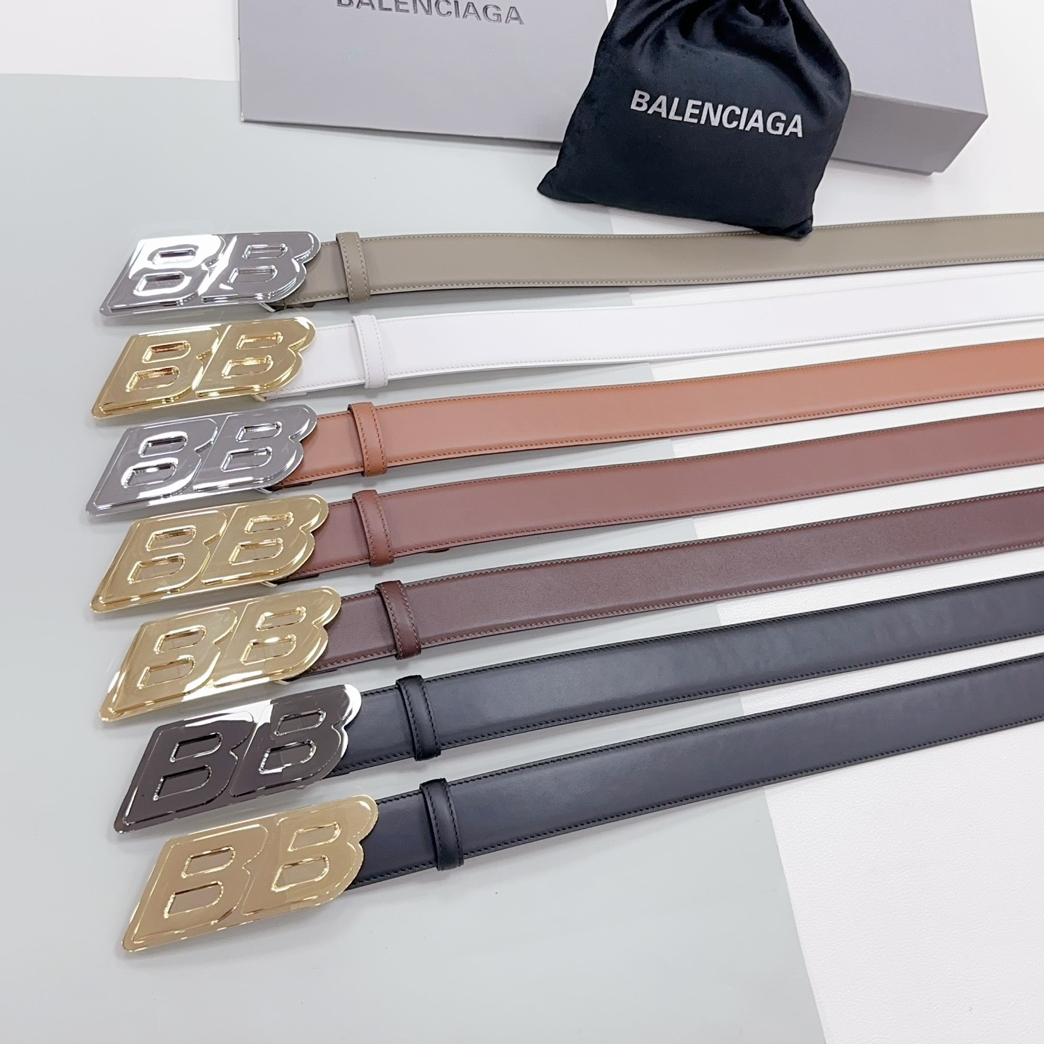 Balenciaga Women Belt Width 3.5cm