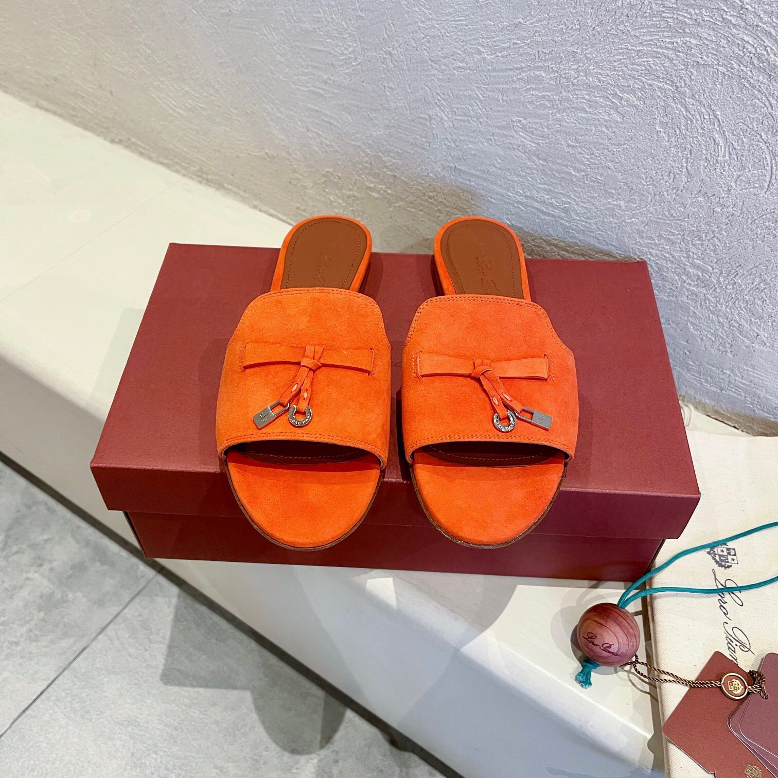 Loro Piana Charms Slipper Women Slippers Size 36-41