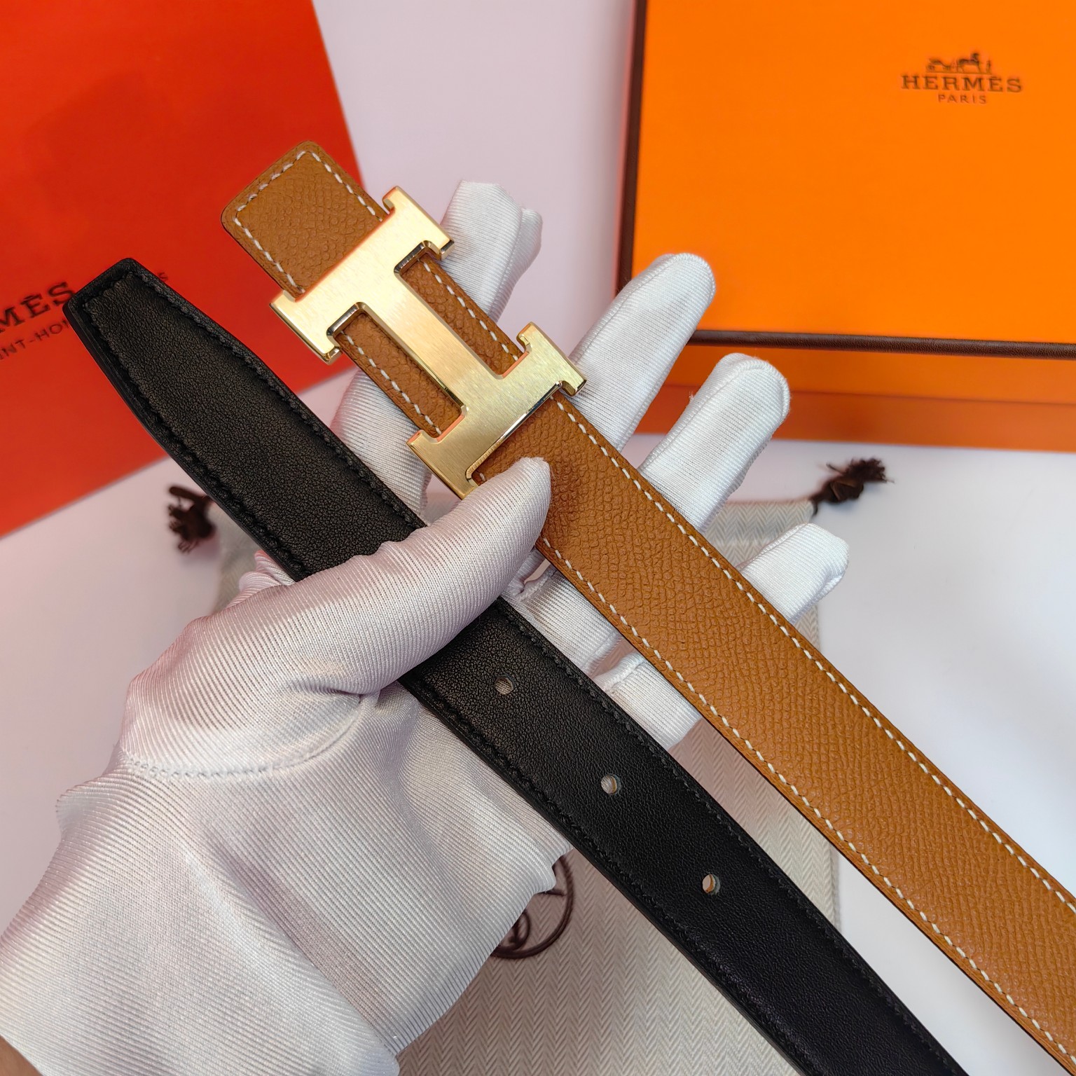 Hermes Women Belt Width 2.5cm