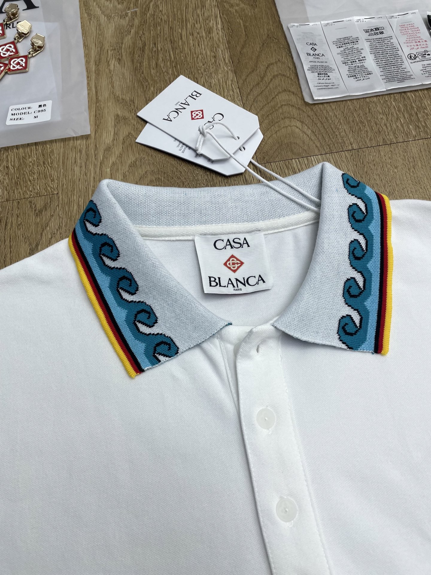 Casablanca Polo Shirt Size S-XL
