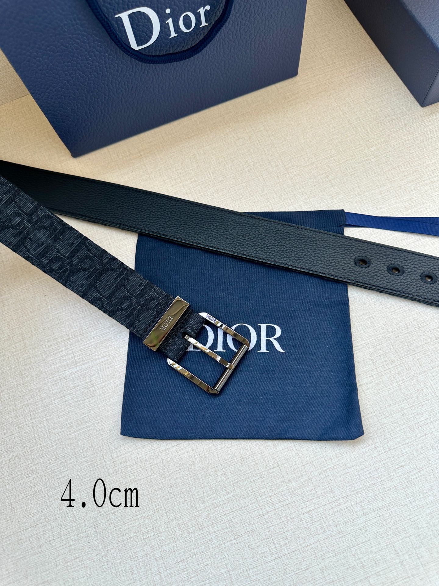 Dior Men Belt Width 4cm