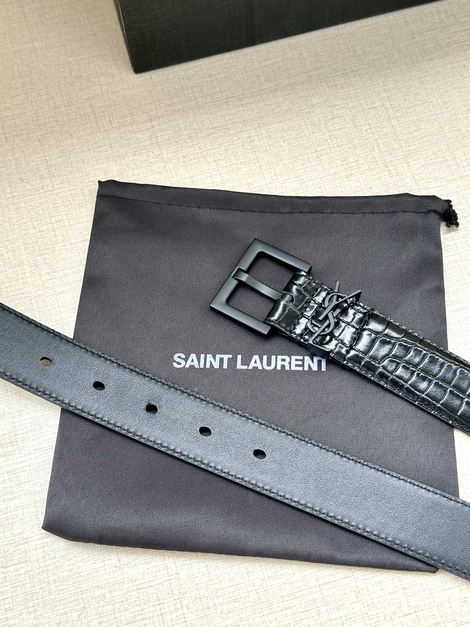 YSL Women Belt Width 3cm