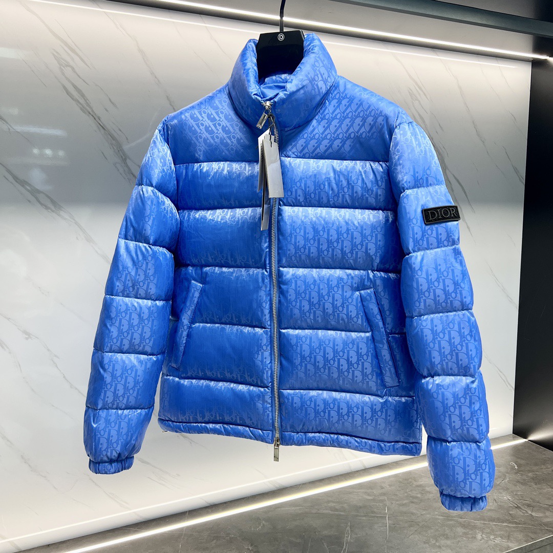 Dior 23FW Oblique Unisex Winter Jacket Size 46-54