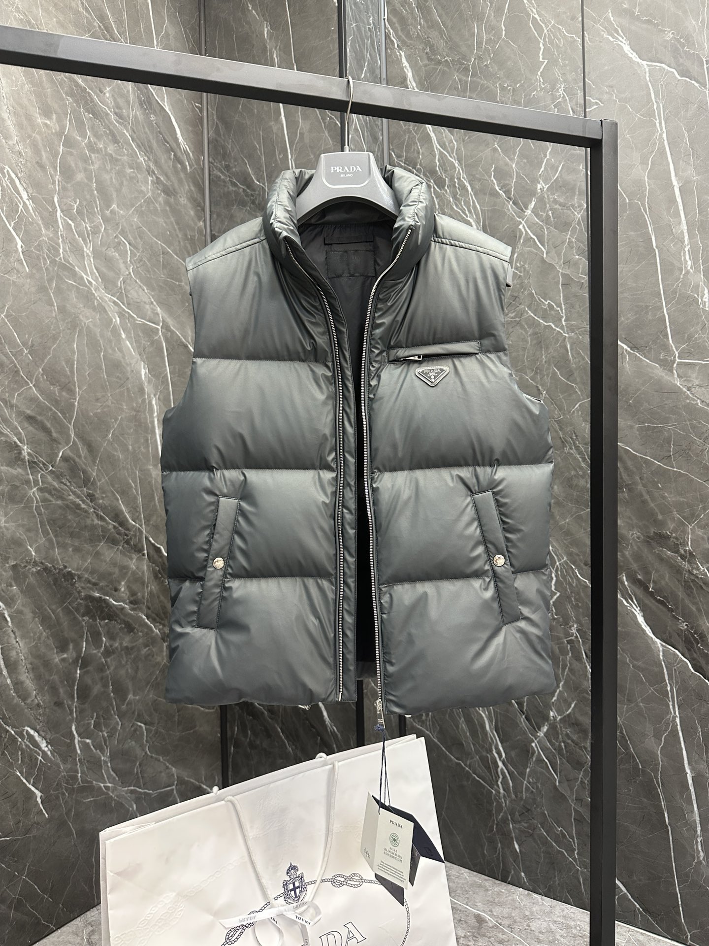 Prada Men Winter Vest Size 48-56